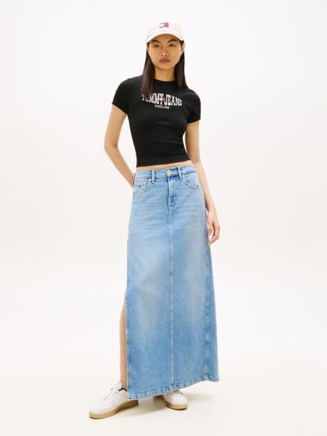 Denim Claire Maxi Denim Φούστα Με Σκίσιμο  Γυναίκες