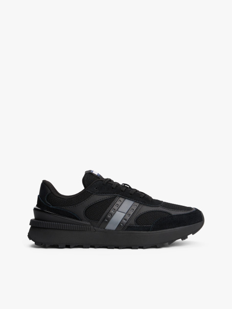 Μαύρο Essential Sneakers Με Πάνελ Σε Αντίθεση  Άνδρες