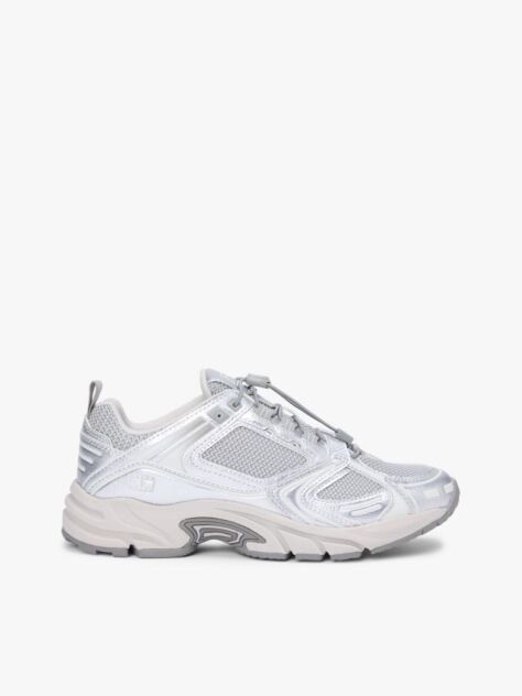 Ασημί Sneakers Με Διάτρητα Πάνελ  Γυναίκες