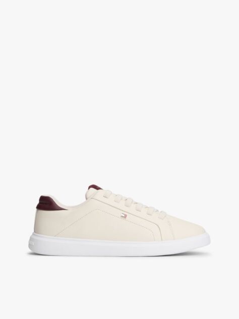 Μπεζ Δερμάτινα Sneakers  Γυναίκες