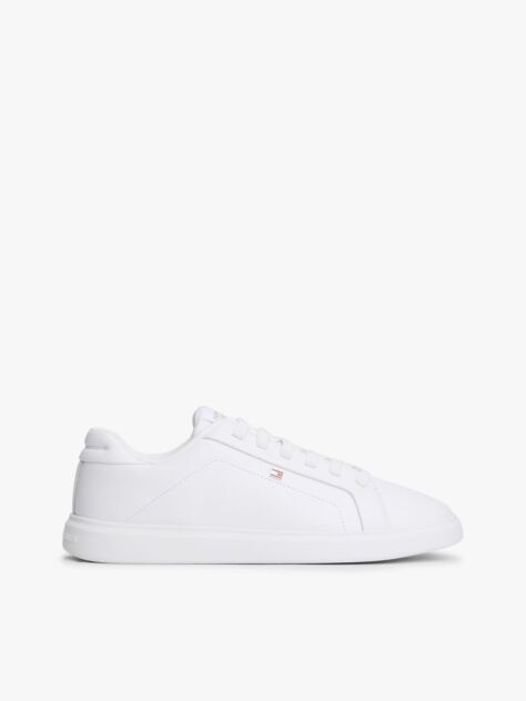 Άσπρο Δερμάτινα Sneakers  Γυναίκες