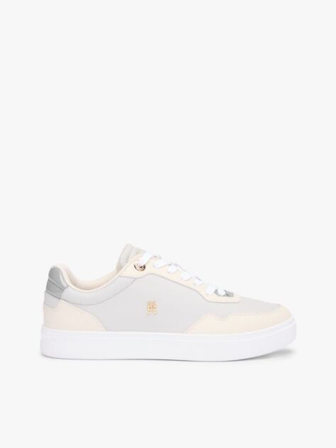 Multi Δερμάτινα Sneakers Με Μίξη Υφών  Γυναίκες