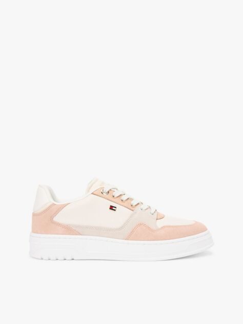 Multi Δερμάτινα Sneakers Με Σημαιάκι  Γυναίκες