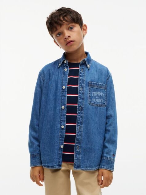 Denim Denim Πουκάμισο Σε Κανονική Γραμμή  Αγόρια