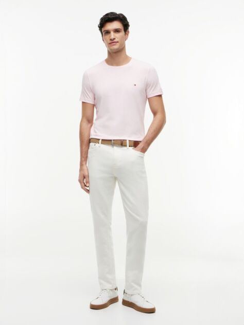 Ροζ T-Shirt Με Extra Slim Γραμμή  Άνδρες
