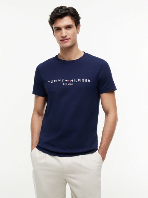 Μπλε T-Shirt Απο Οργανικό Βαμβάκι  Άνδρες