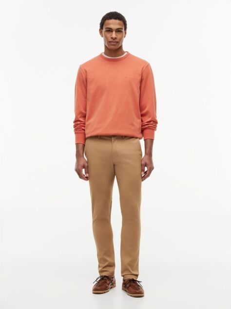 Καφέ Bleecker Slim Παντελόνι Chino  Άνδρες