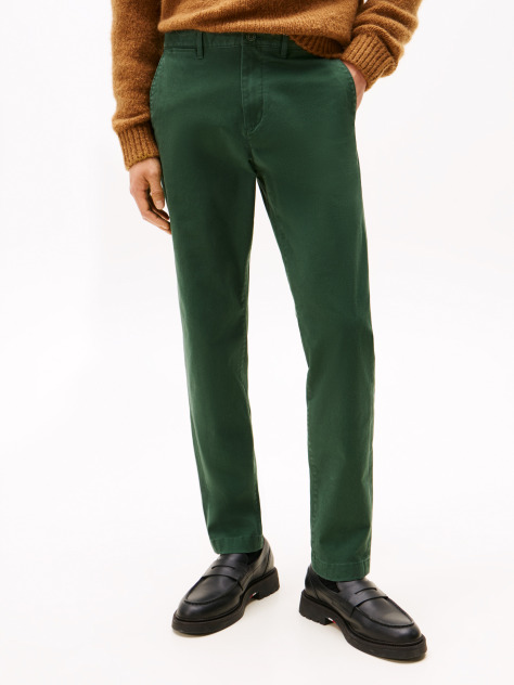 Πράσινο Harlem Παντελόνι Chinos Σε Tapered Γραμμή Από Twill  Άνδρες