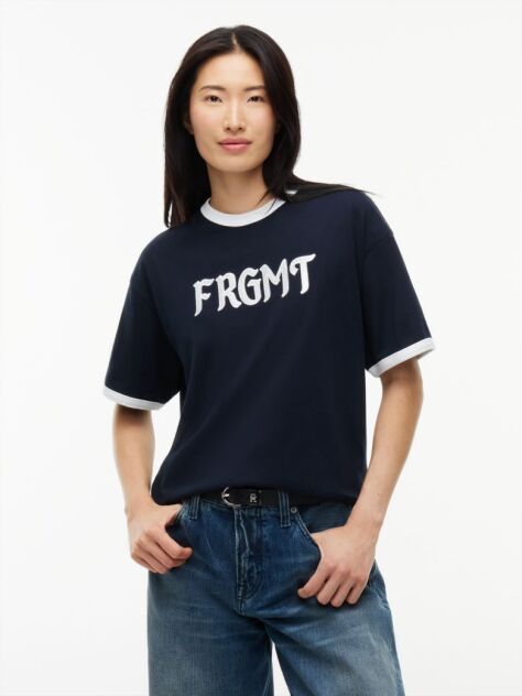 Blue Tommy Hilfiger x FRGMT Relaxed Ringer T-Shirt  Men