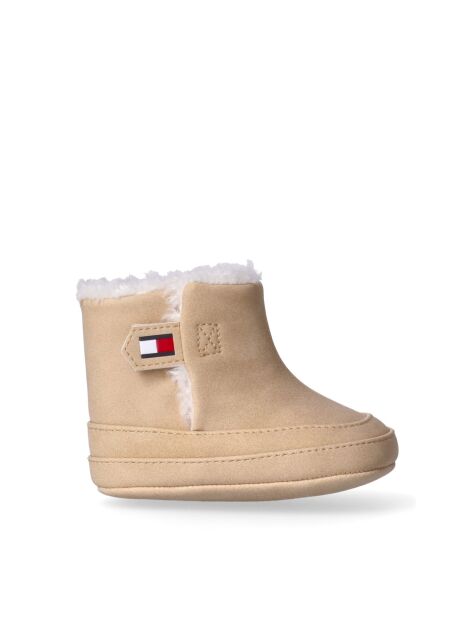 Beige Warm Lined Boots  Girls