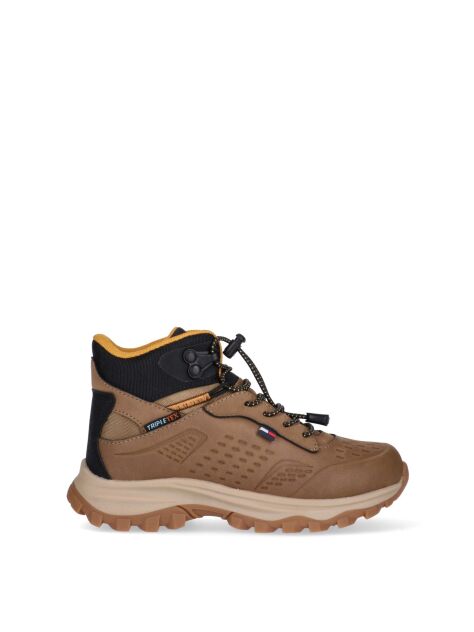 Brown High Top Cleat Lace-Up Sneakers  Kids Unisex