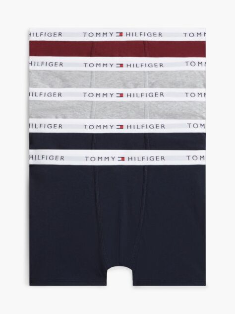 Multi 5-Pack Signature Logo Waistband Trunks  Boys