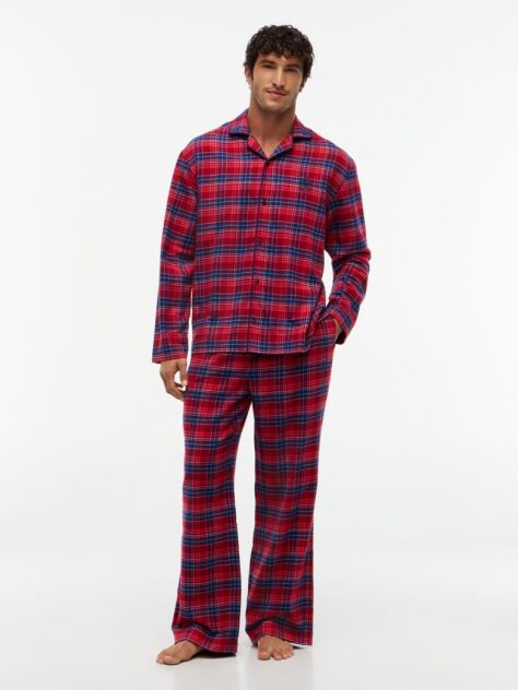 Multi TH Original Flannel Relaxed Pyjama Gift Box  Men