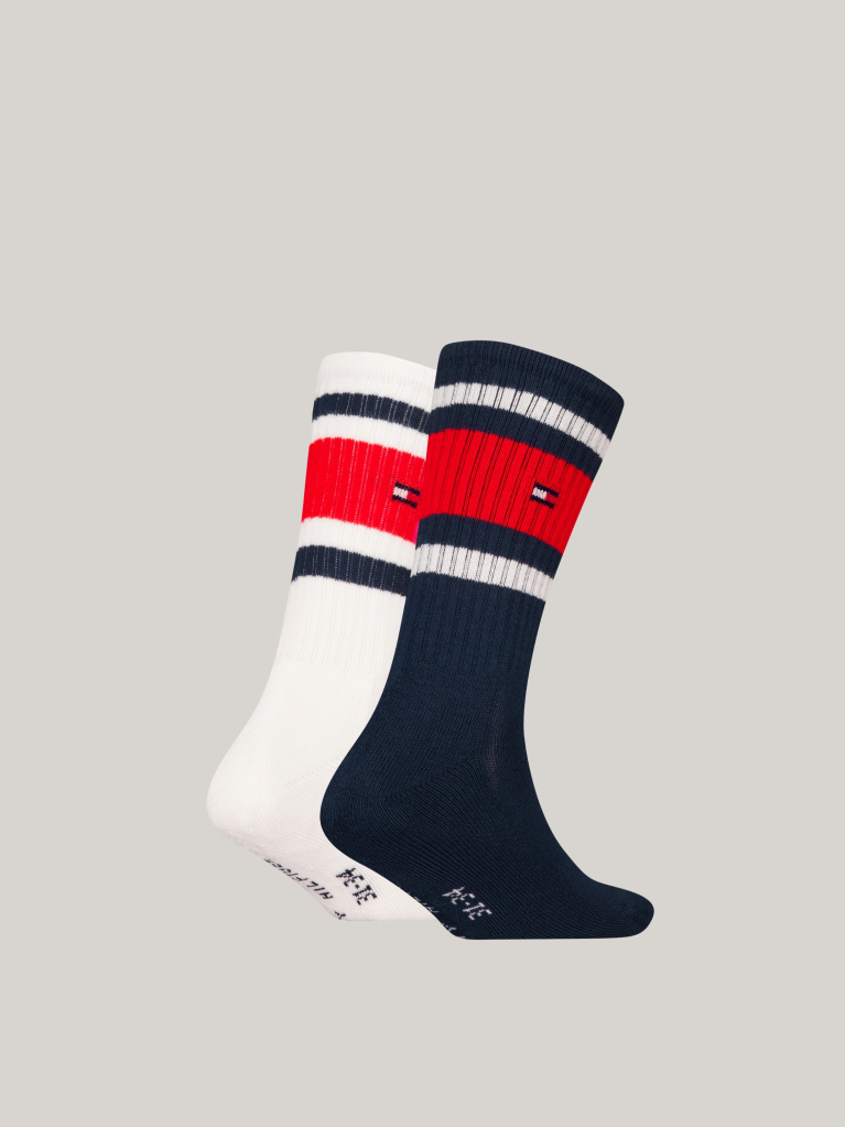 Multi Tommy Hilfiger Κάλτσες Με Sport Ριγέ Σχέδιο 2 Ζεύγη  Παιδί Unisex