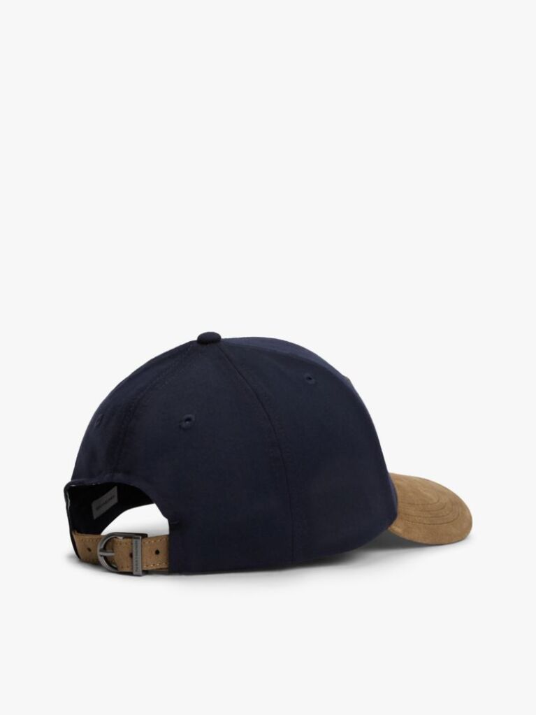 Μπλε Καπέλο Baseball Hilfiger Με Σουέτ Γείσο  Άνδρες