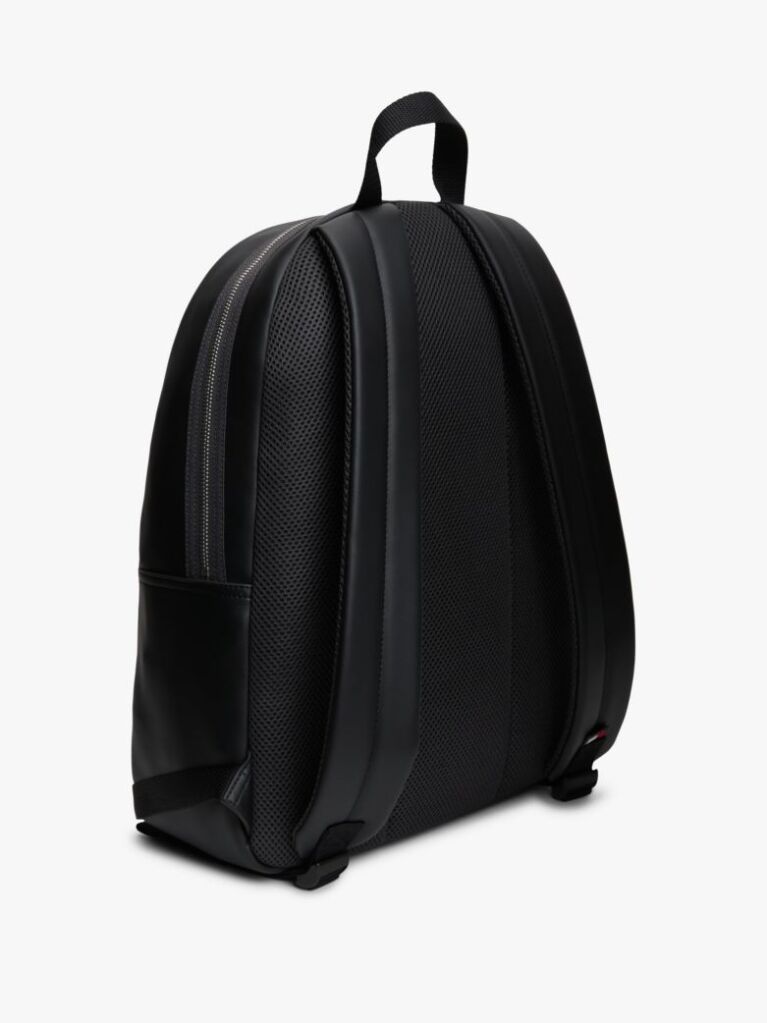 Black Logo Dome Backpack  Men