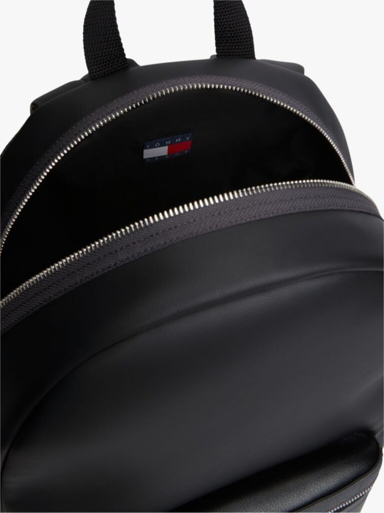 Black Logo Dome Backpack  Men