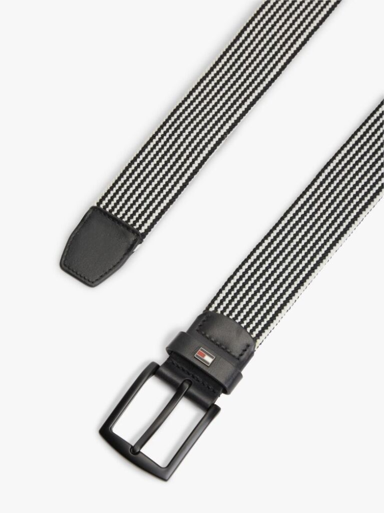 Multi Denton Braided Webbing Elastic Belt  Men