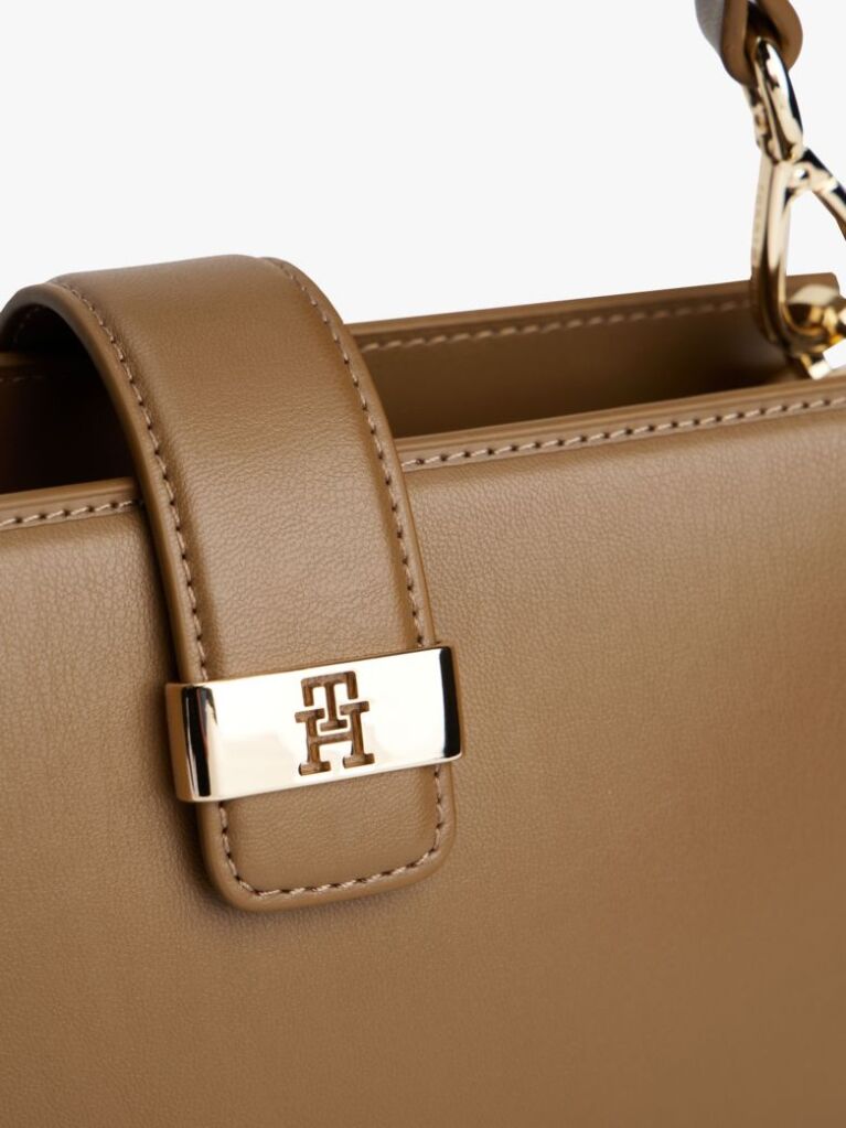 Καφέ Heritage TH Monogram Τσάντα Χειρός  Γυναίκες