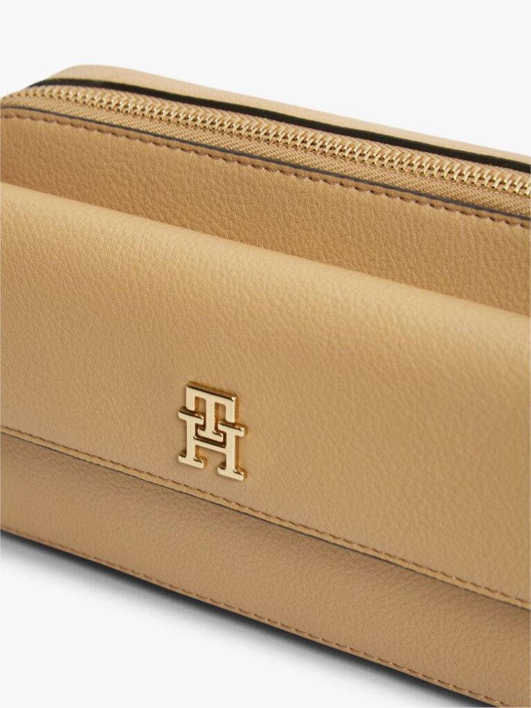 Μπεζ Hilfiger Icon Τσάντα Χιαστί  Γυναίκες