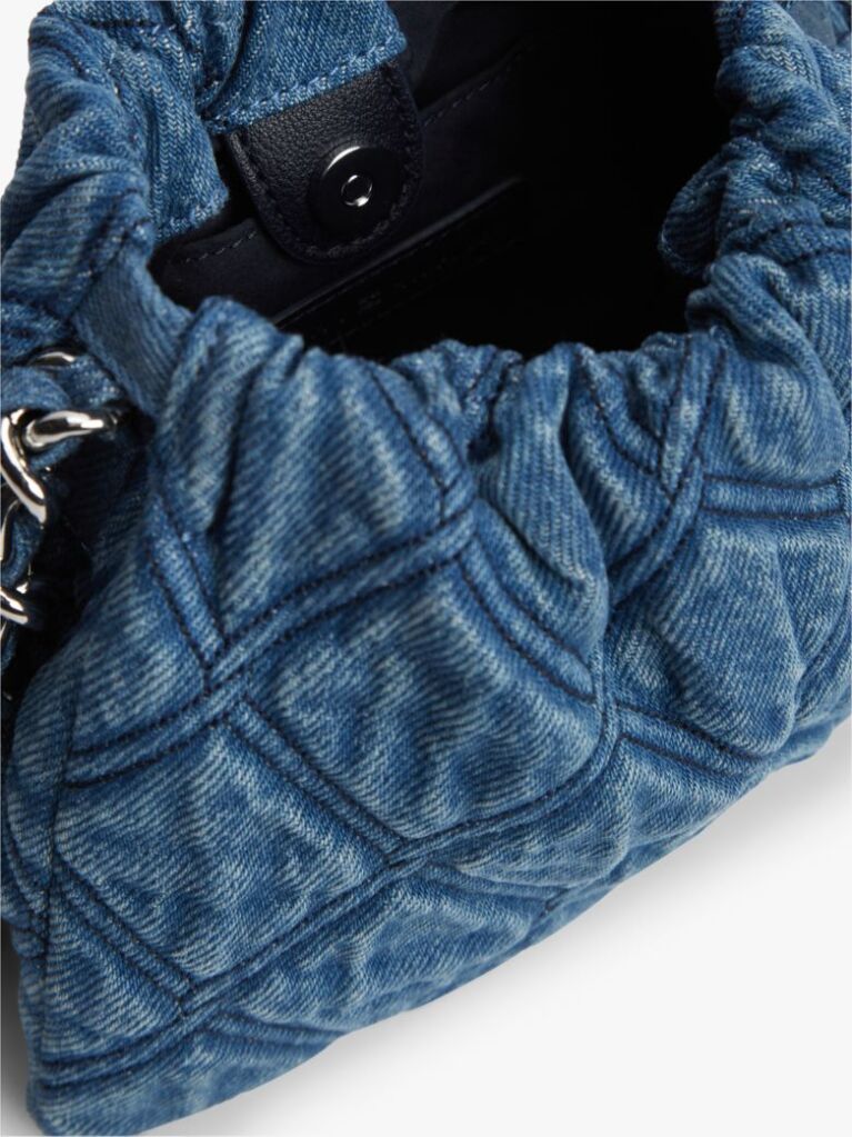 Denim Τσάντα Χιαστί Denim Καπιτονέ Με Μονόγραμμα TH  Γυναίκες