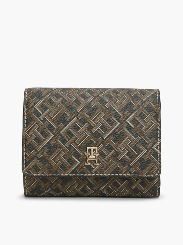 Multi Hilfiger Icon Print Trifold Wallet  Women