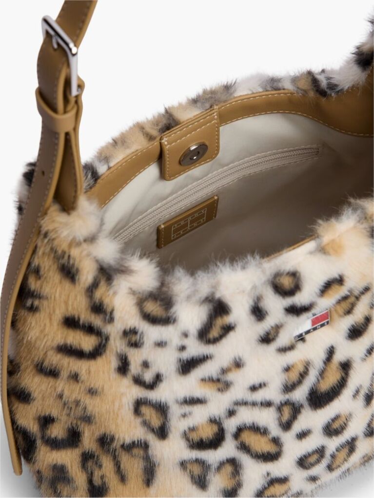 Multi City Leopard Print Bucket Bag  Women