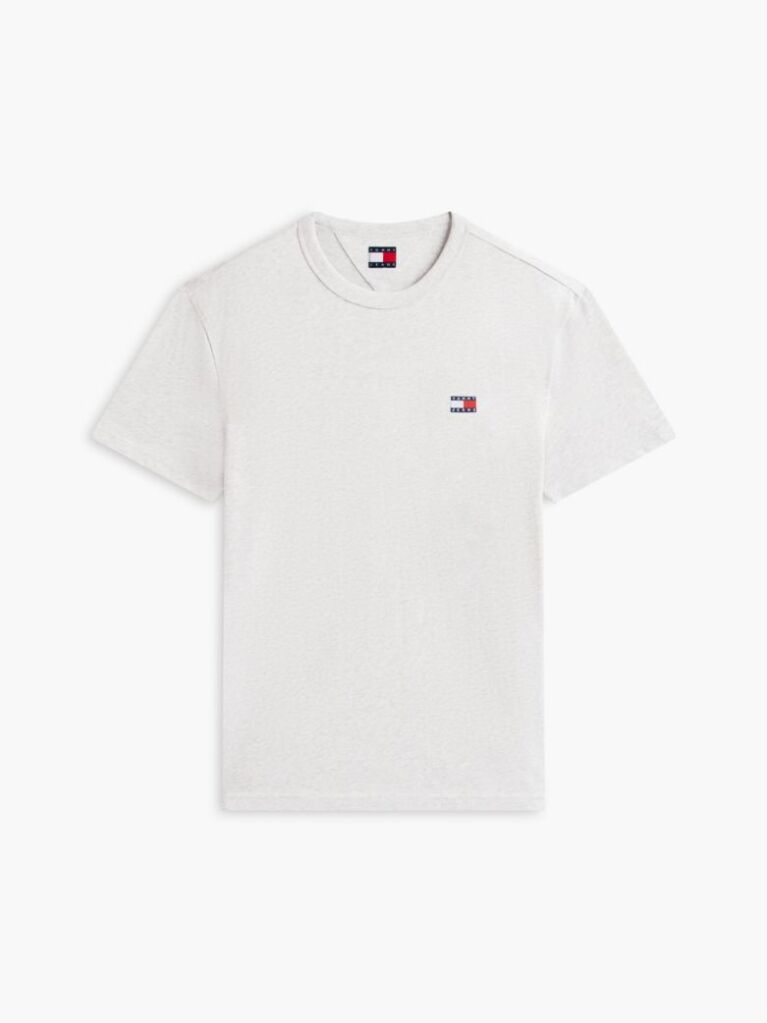 Γκρι T-Shirt Με Tonal Ετικέτα Tommy  Άνδρες