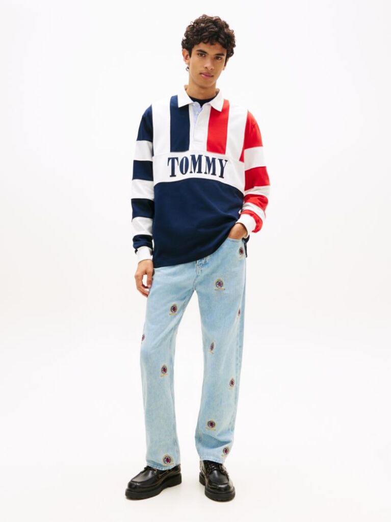 Denim Sonny Τζιν Σε Κανονική Tapered Γραμμή Με Κεντητό Σχέδιο  Άνδρες