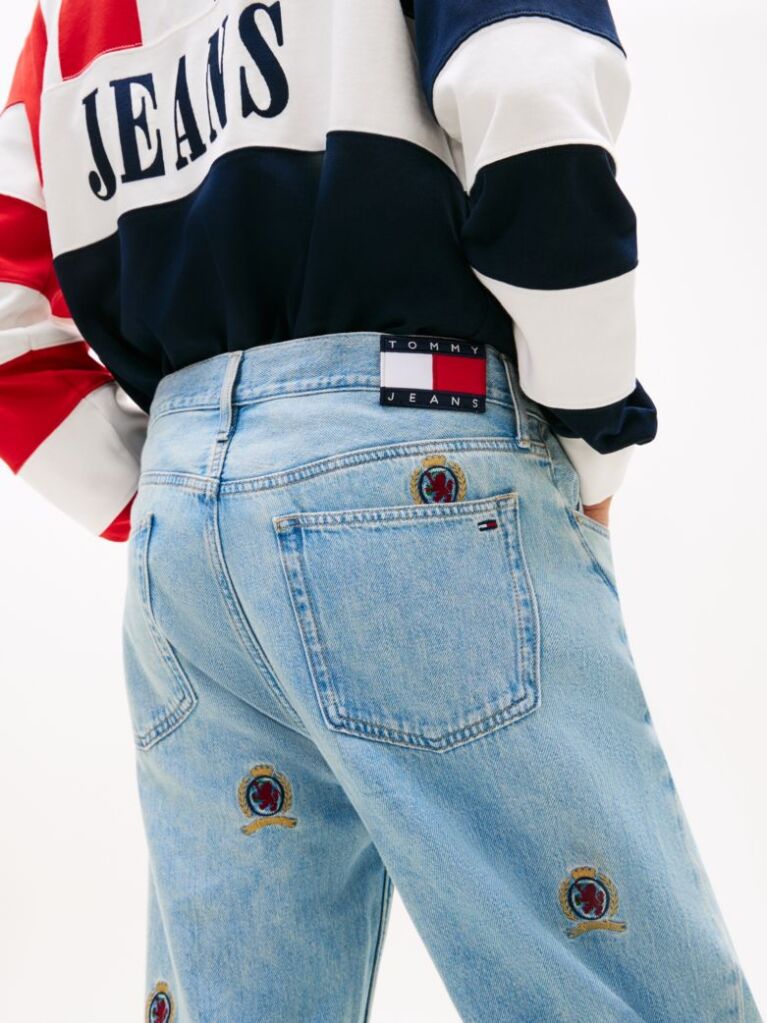 Denim Sonny Τζιν Σε Κανονική Tapered Γραμμή Με Κεντητό Σχέδιο  Άνδρες