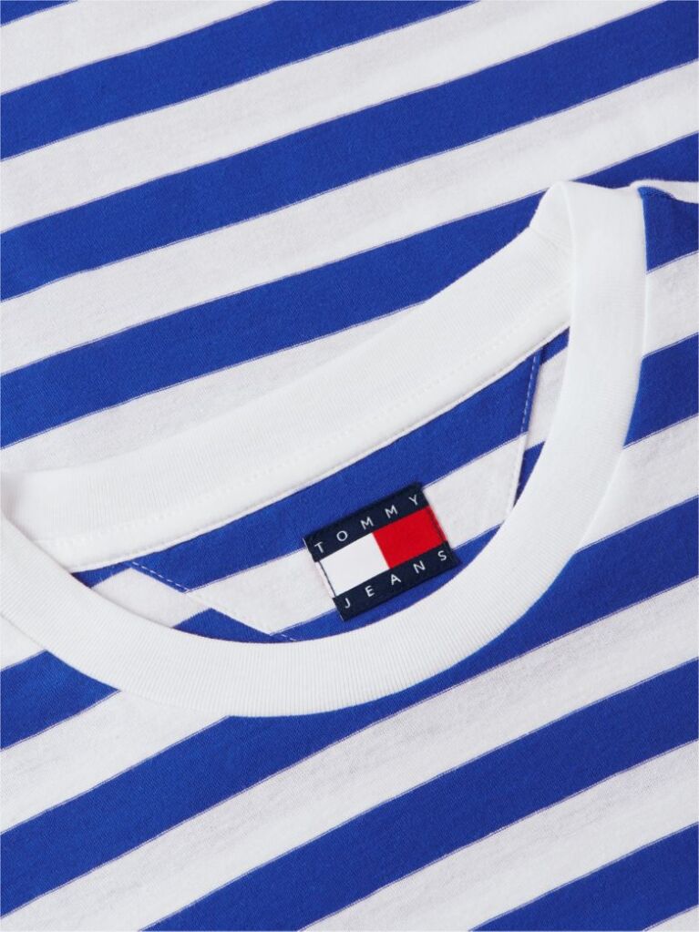 Multi T-Shirt Μακρυμάνικο Με Ρίγες Και Σημαία  Άνδρες