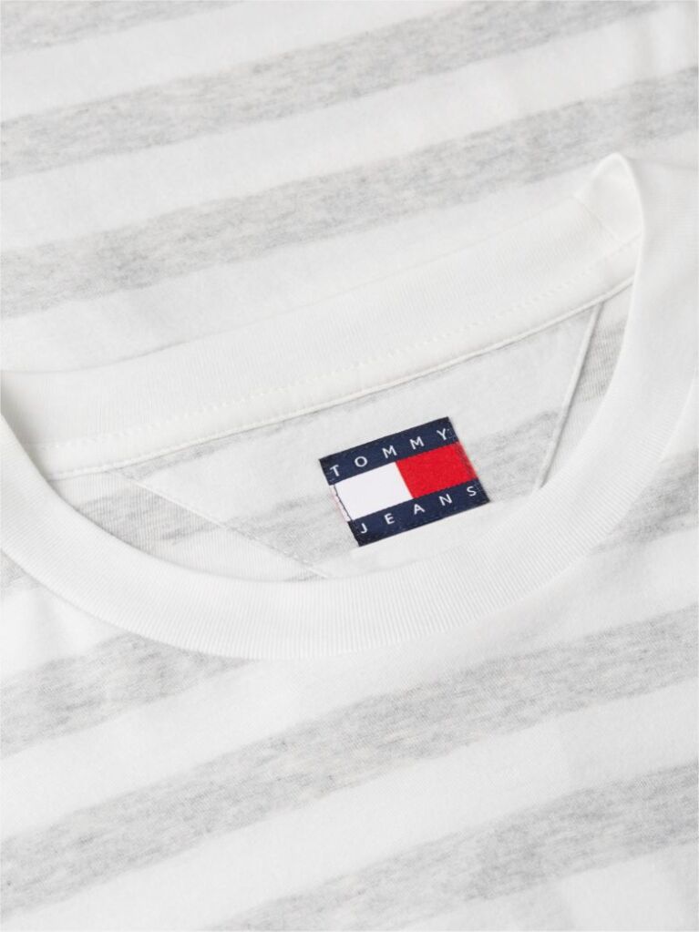 Multi T-Shirt Μακρυμάνικο Με Ρίγες Και Σημαία  Άνδρες