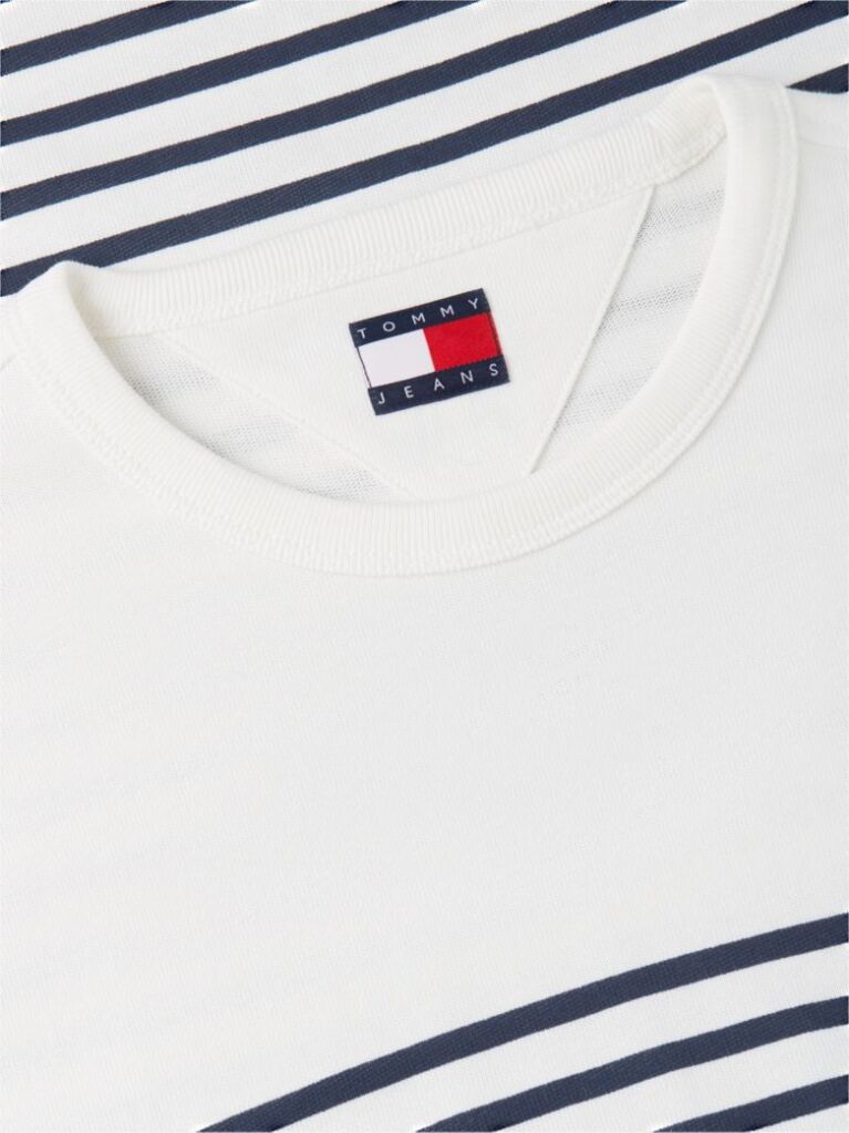 Multi T-Shirt Μακρυμάνικο Με Ρίγες Και Λογότυπο  Άνδρες