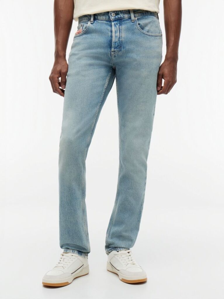 Denim Scanton Vintage Τζιν Με Ξεθωριασμένο Εφέ Σε Στενή Γραμμή  Άνδρες
