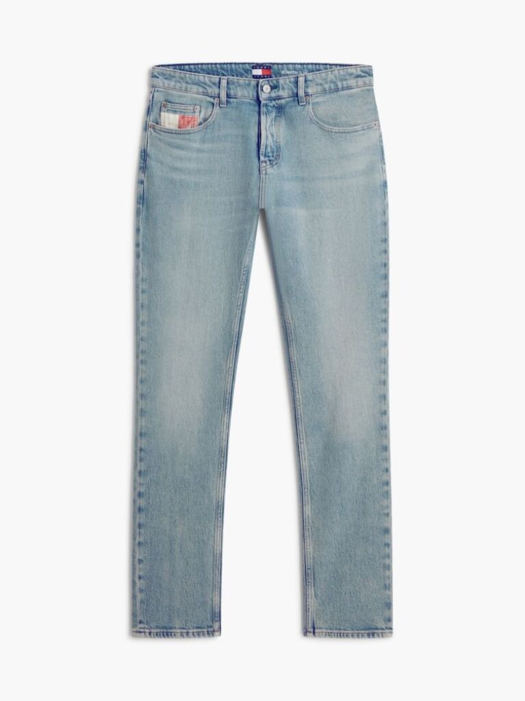 Denim Scanton Vintage Τζιν Με Ξεθωριασμένο Εφέ Σε Στενή Γραμμή  Άνδρες