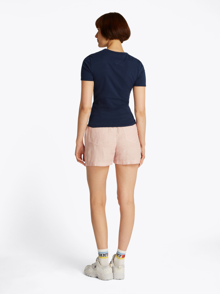 Μπλε T- Shirt Με NYC Λογότυπο Σε Slim Γραμμή  Γυναίκες