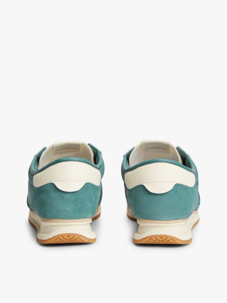 Multi Ρετρό Δερμάτινα Sneakers Με Μίξη Υφών  Άνδρες