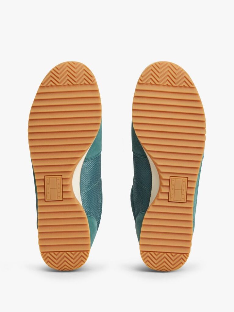 Multi Ρετρό Δερμάτινα Sneakers Με Μίξη Υφών  Άνδρες