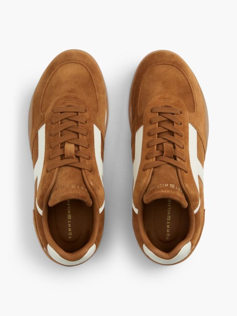 Καφέ Σουέτ Sneakers Με Χαμηλό Κόψιμο  Γυναίκες