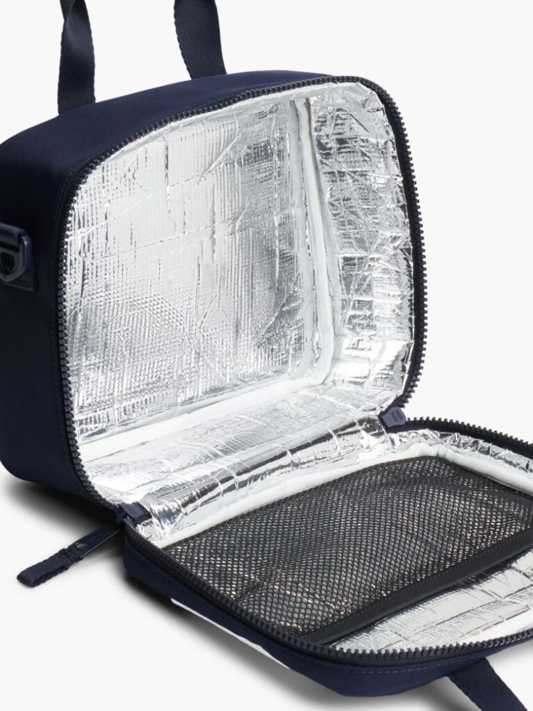 Μπλε Lunch Box Με Colour-Blocked Σχέδιο Και Signature Σημαία  Παιδί Unisex