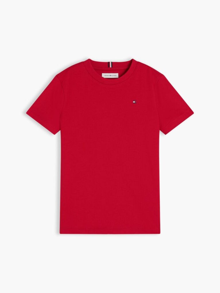 Κόκκινο T-Shirt Με Κλασική Λαιμόκοψη  Αγόρια