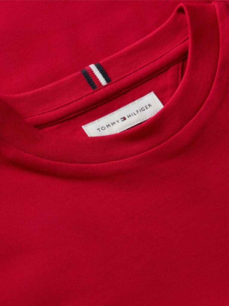 Κόκκινο T-Shirt Με Κλασική Λαιμόκοψη  Αγόρια