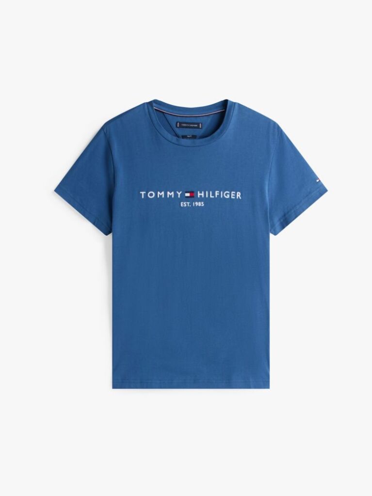Μπλε T-Shirt Απο Οργανικό Βαμβάκι  Άνδρες