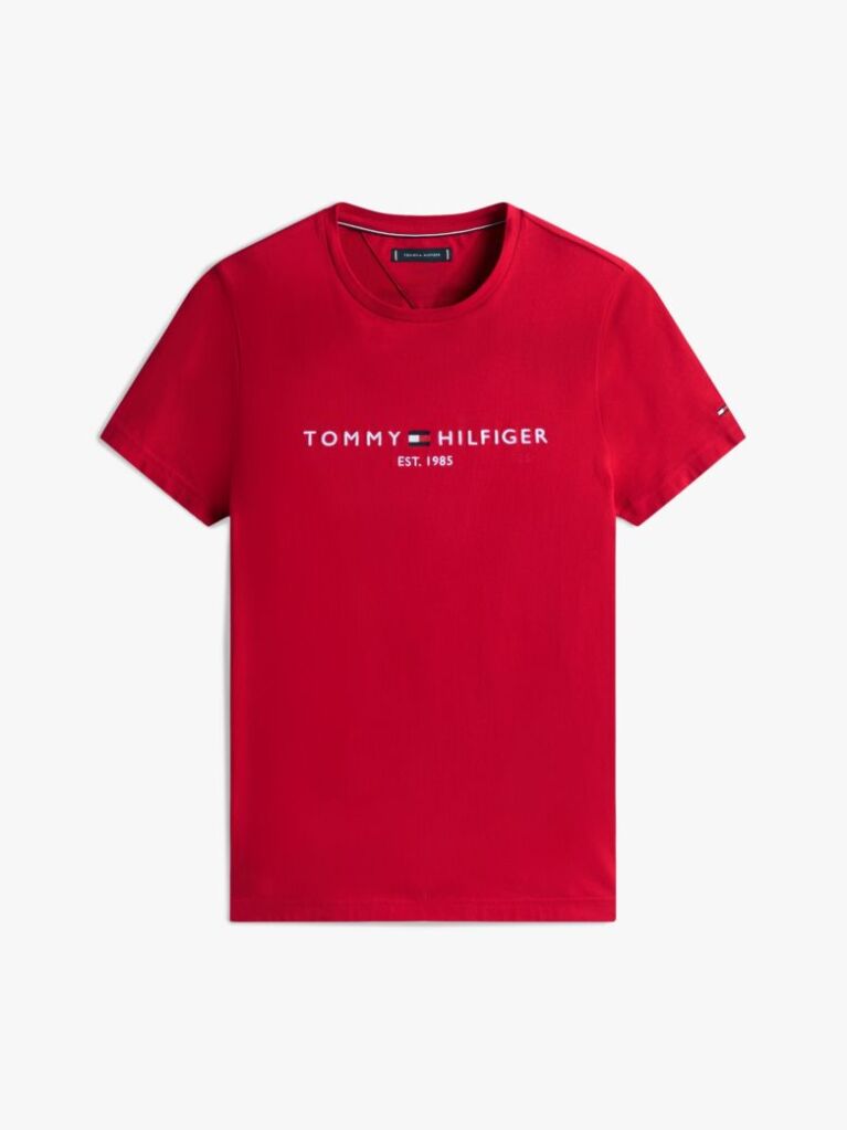 Κόκκινο T-Shirt Απο Οργανικό Βαμβάκι  Άνδρες