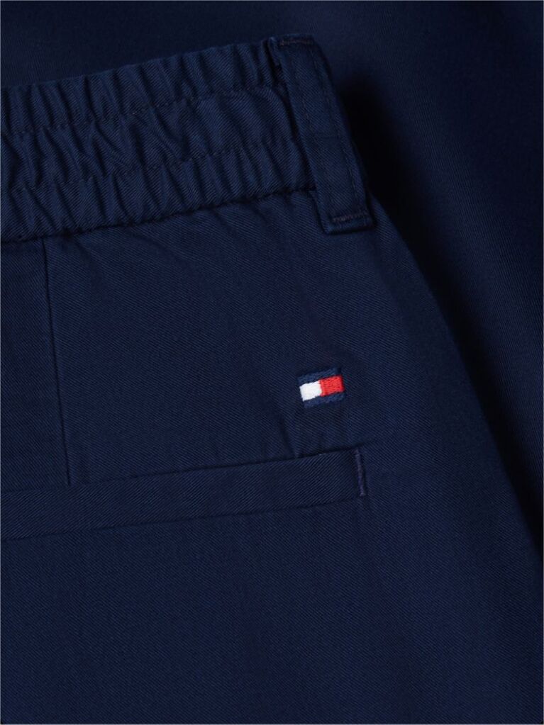 Blue Dover Elasticated Regular Twill Chinos  Men