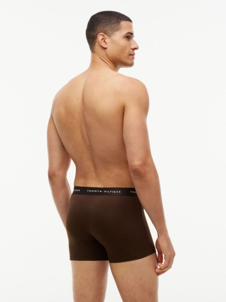 Multi 3-Pack Signature Essential Microfibre Trunks  Men