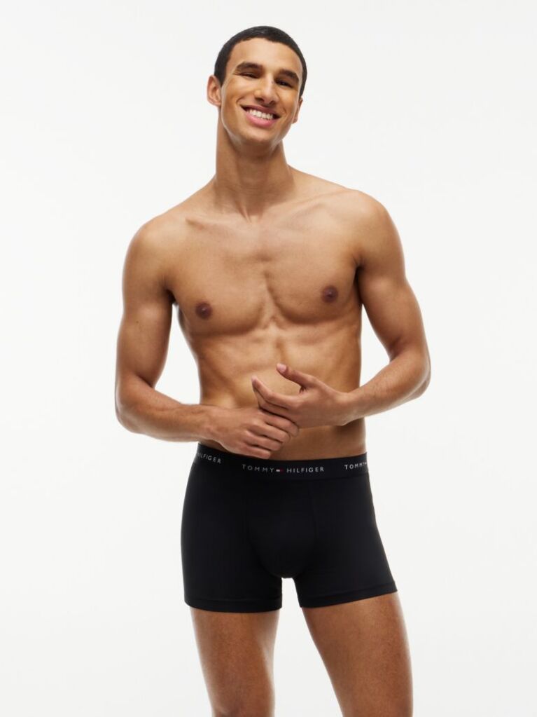 Multi 3-Pack Signature Essential Microfibre Trunks  Men