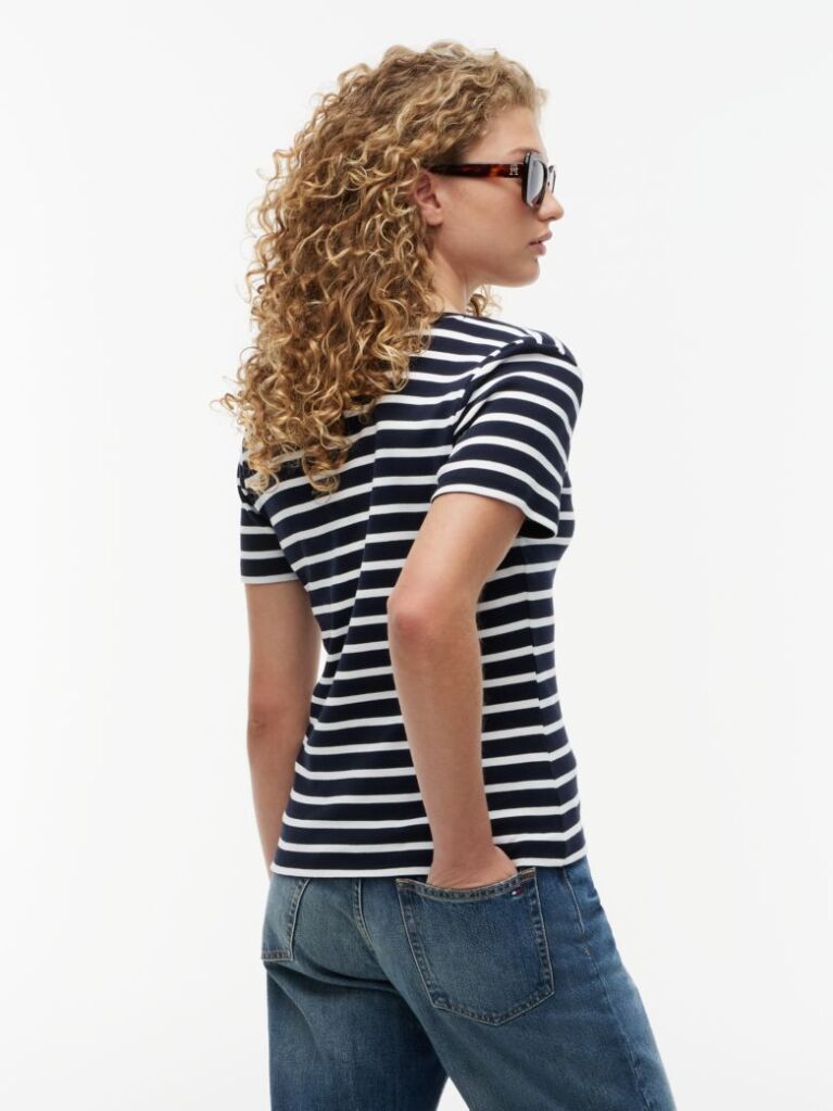 Multi T-Shirt Με Λαιμόκοψη V Και Slim Γραμμή  Γυναίκες