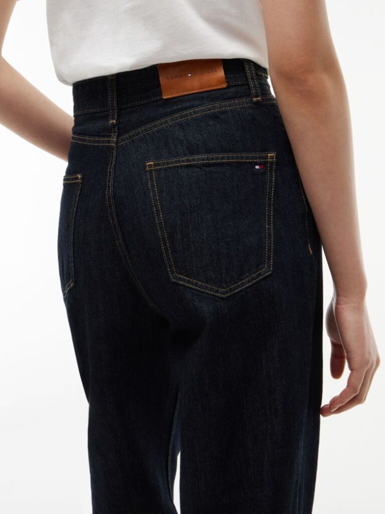 Blue Jackie High Rise Tapered Ankle Jeans  Women