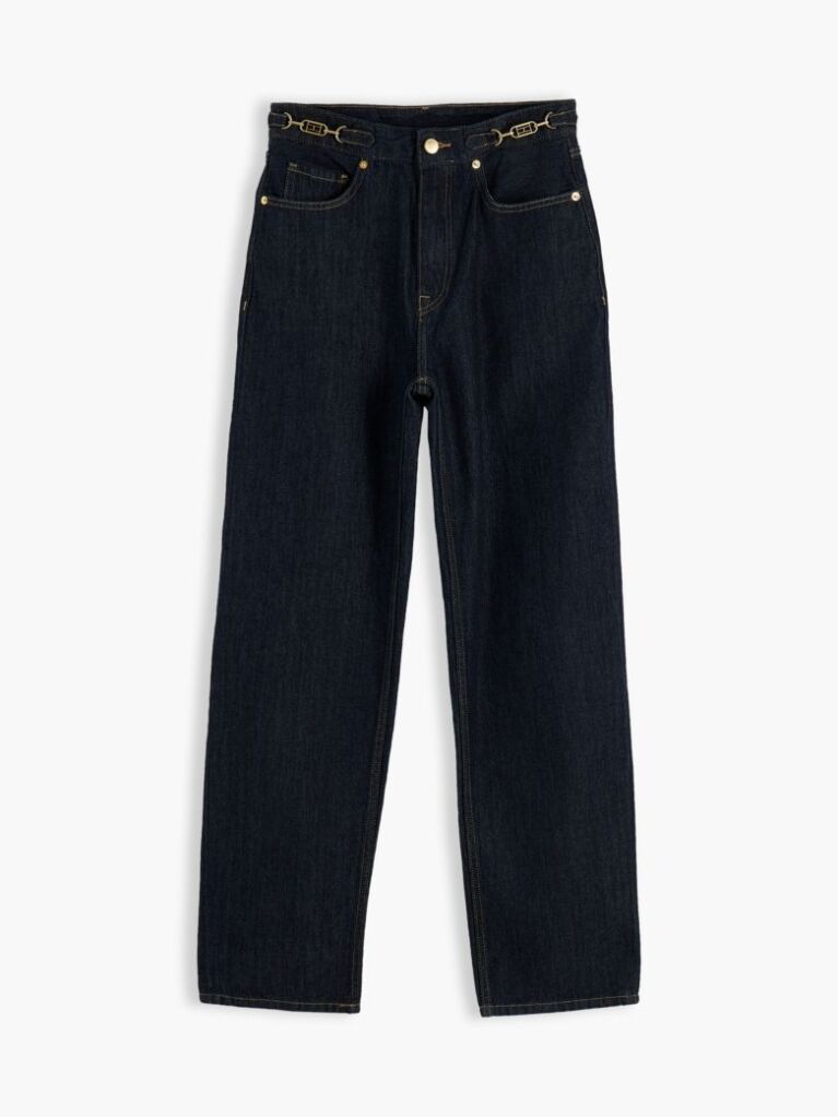 Blue Jackie High Rise Tapered Ankle Jeans  Women
